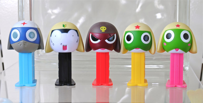 2004 ULTRAMAN 2 MINI PEZ SET OF 5 FROM JAPAN*MIB W/INSERTS. 