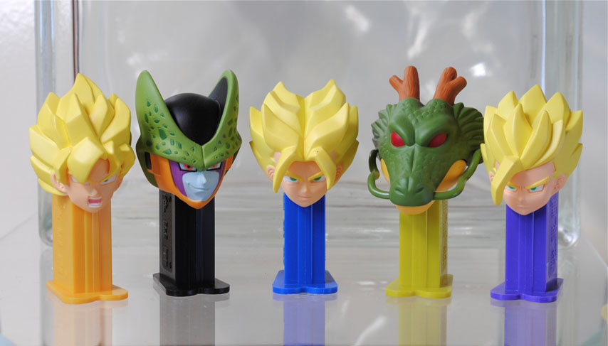 2004 ULTRAMAN 2 MINI PEZ SET OF 5 FROM JAPAN*MIB W/INSERTS. 